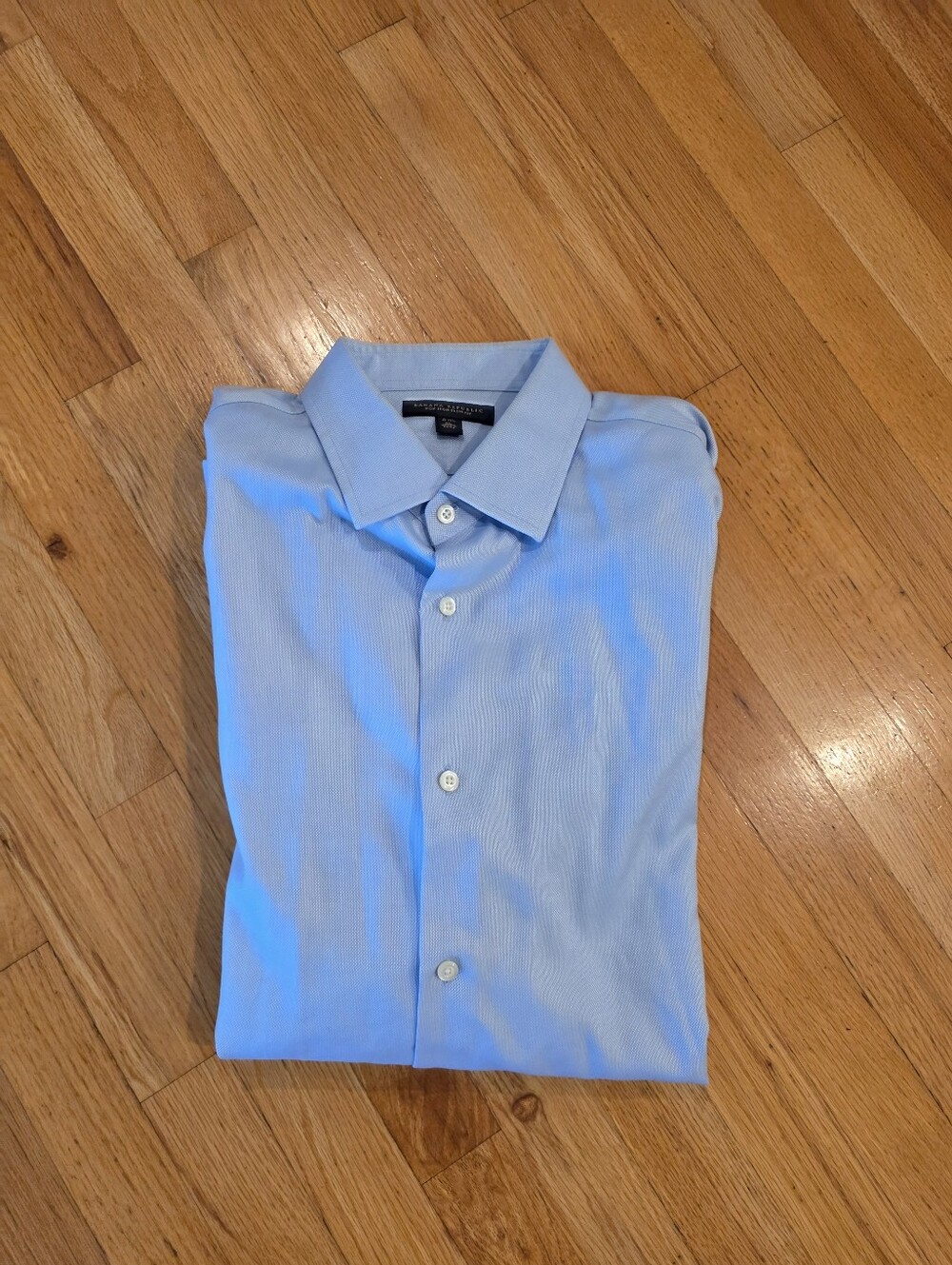 Banana Republic Slim Fit Button Down Long Sleeve Dress Shirt